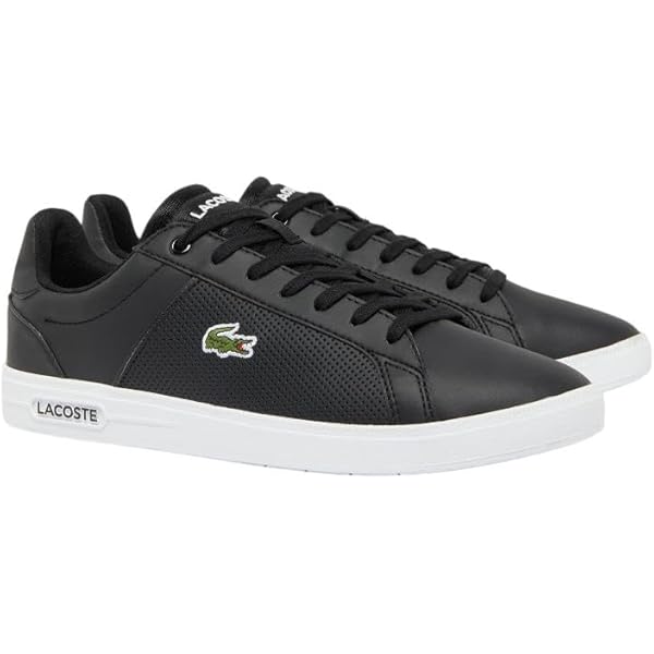 Amazon.com | Lacoste Men's Hydez Leather Sneakers, Grey